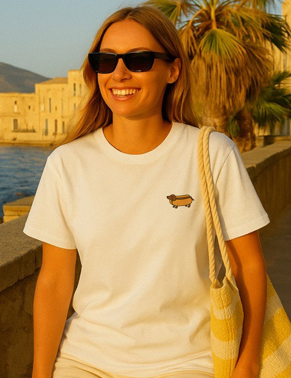 Camiseta Hot dog Colour. L 813 LTE