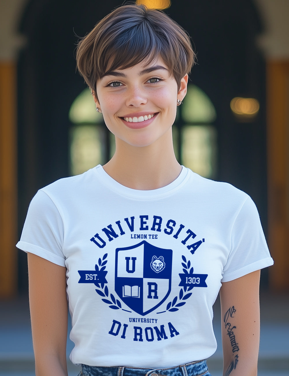 Camiseta Universia di Roma. L 209