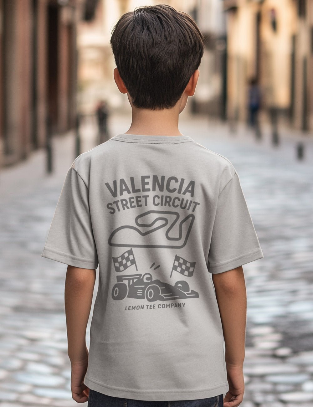 Camiseta Valencia street circuit. L 542 Kids