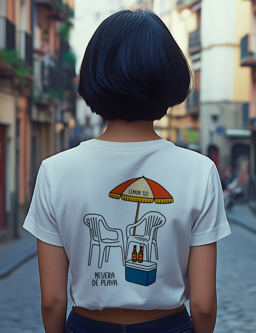 Camiseta Nevera de playa. L 549