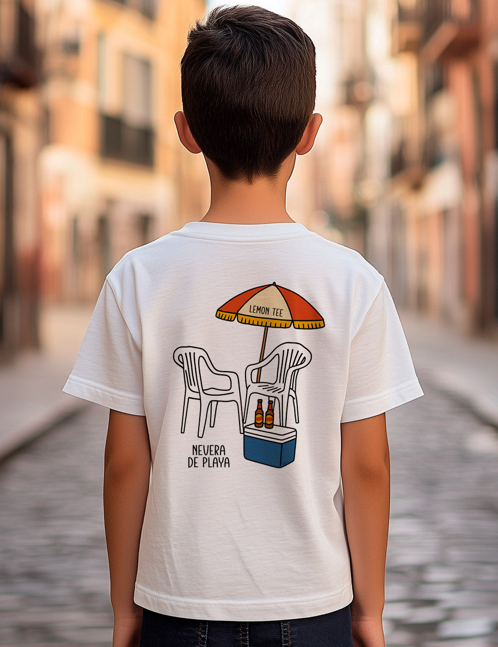 Camiseta Nevera de playa. L 549 Kids