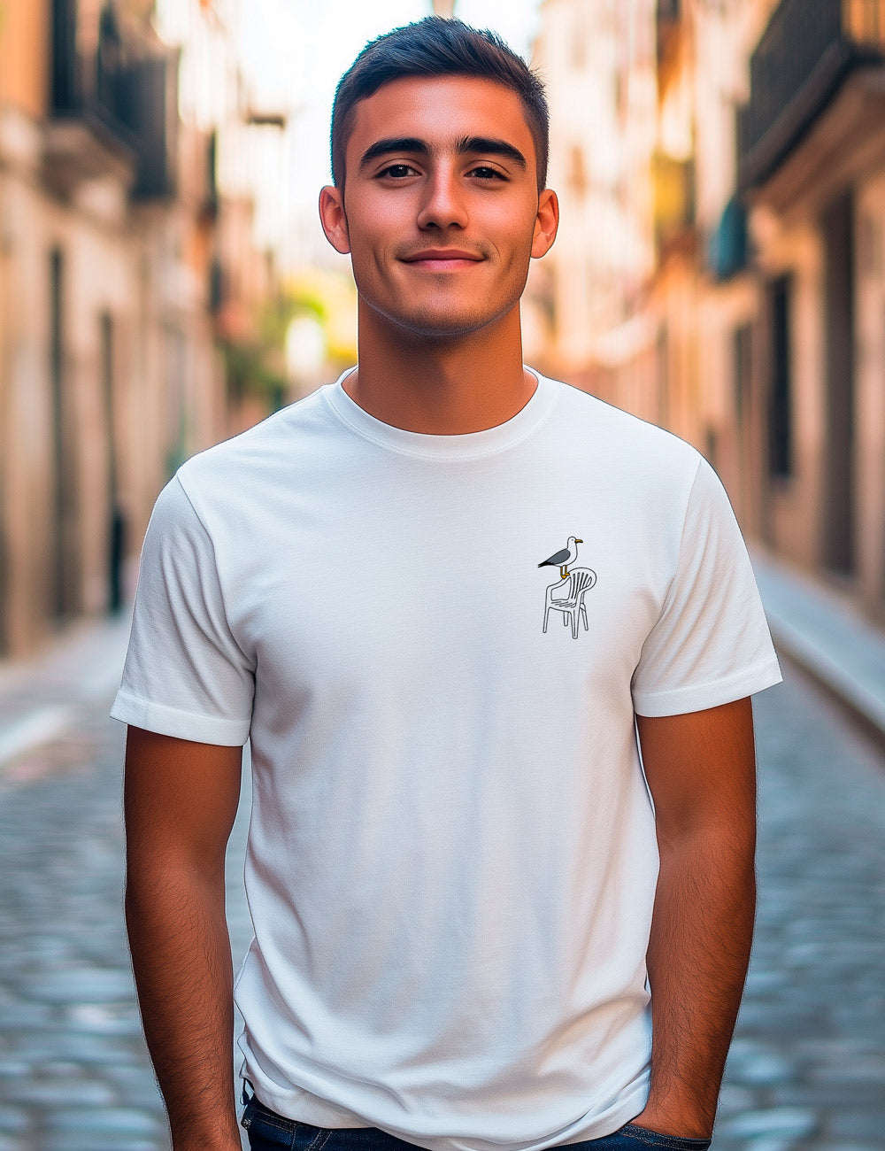 Camiseta Nevera de playa. L 549