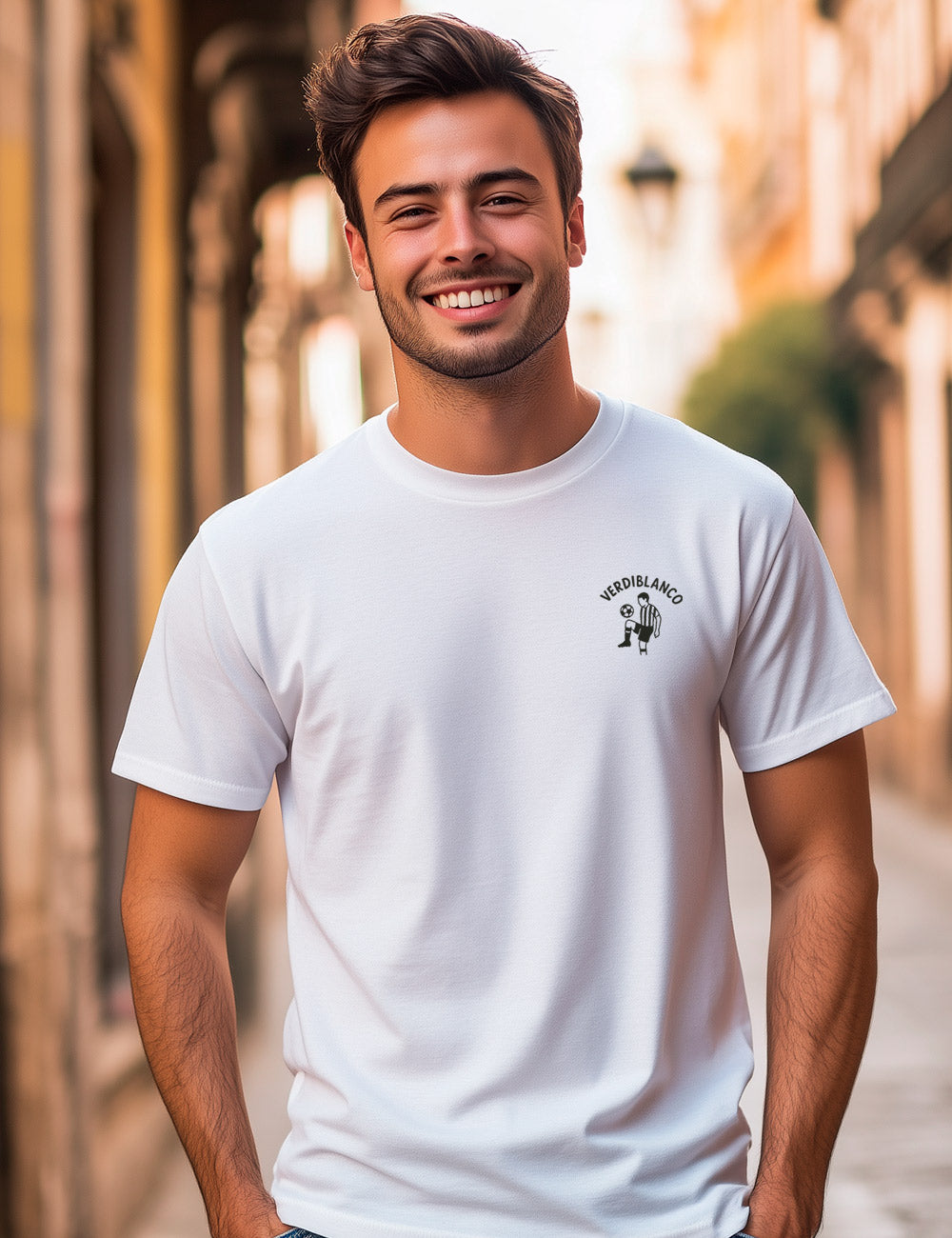 Camiseta Verdiblanco desde que nací. L 657