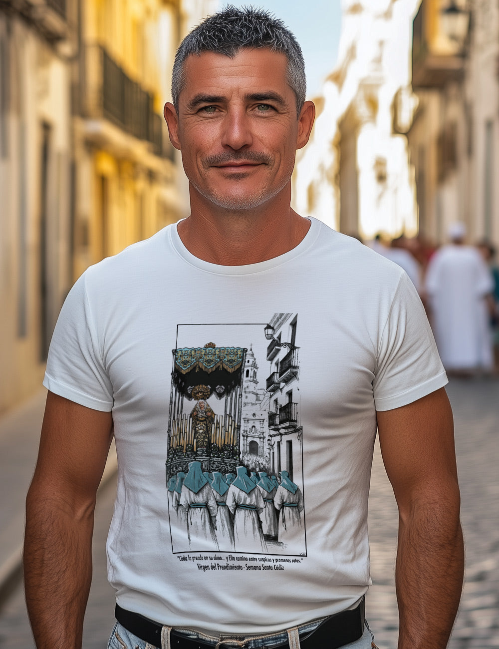 Camiseta Virgen Prendimiento Cádiz. L 430