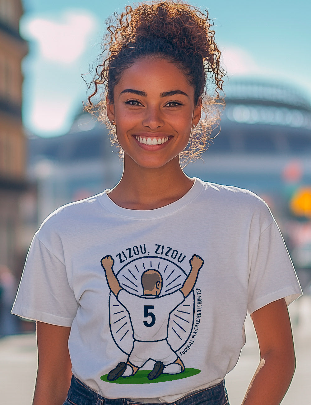 Camiseta Zizou Zizou. L 608