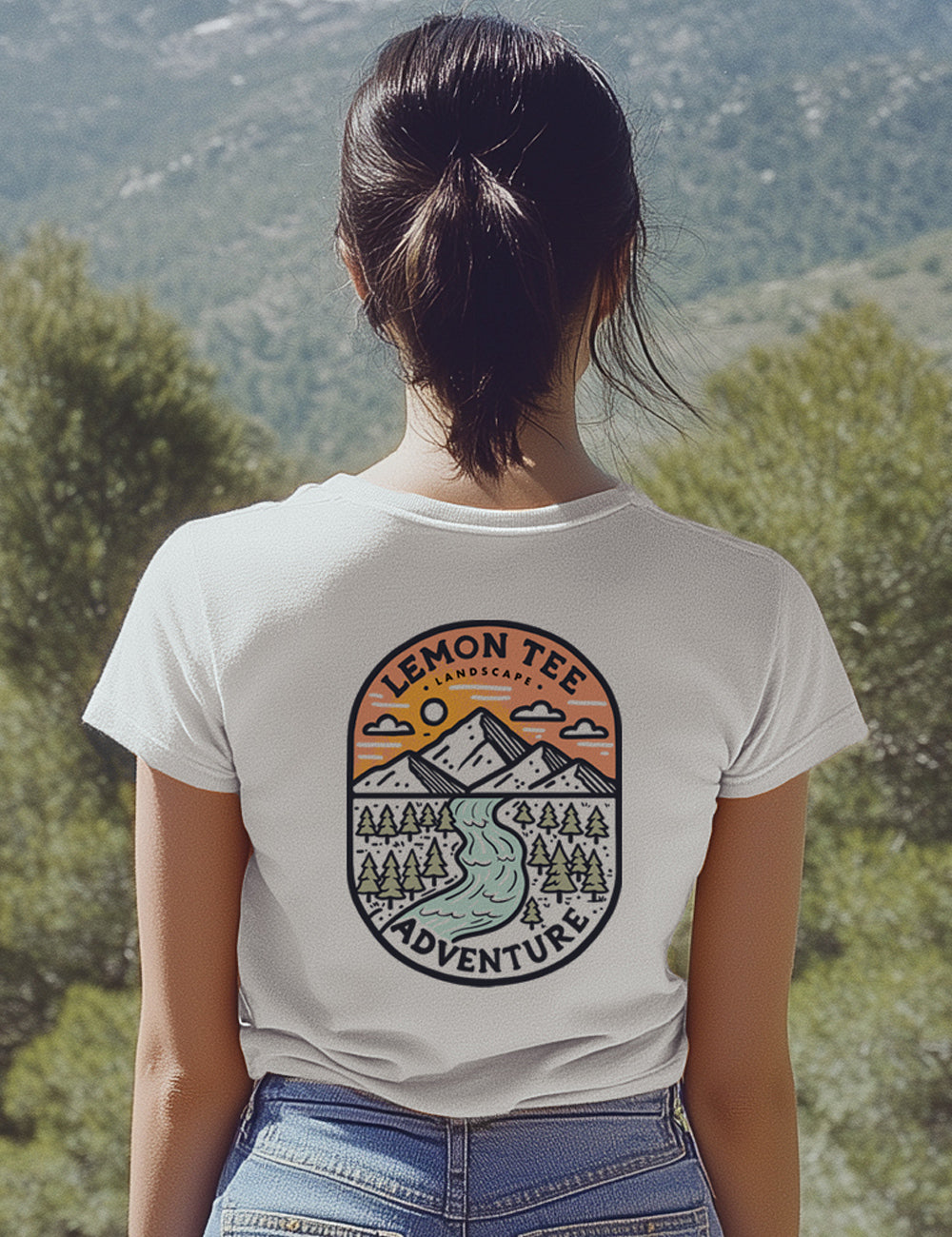 Camiseta Adventure lemon tee. L 116