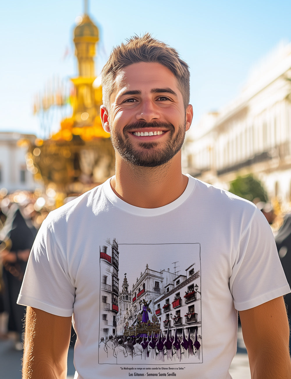Camiseta Los Gitanos. Sevilla. L 373