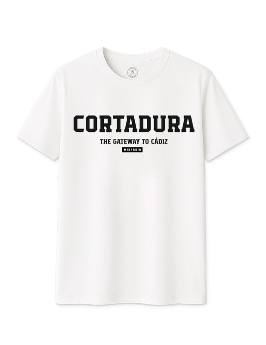 Camiseta Cortadura. Mibarrio. L 1371