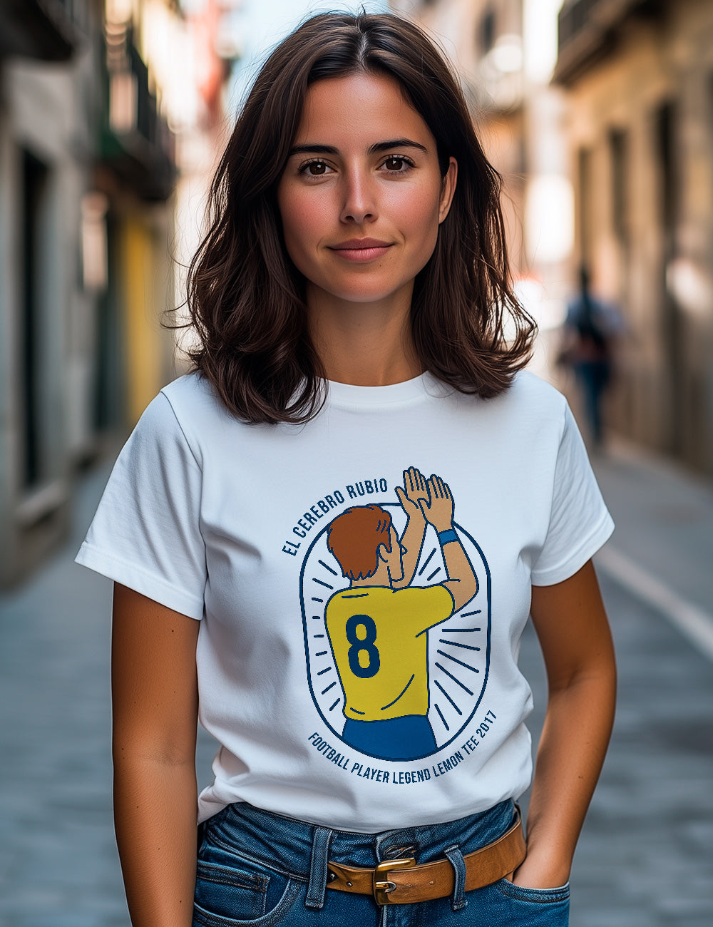 Camiseta El cerebro rubio 2017. L 627