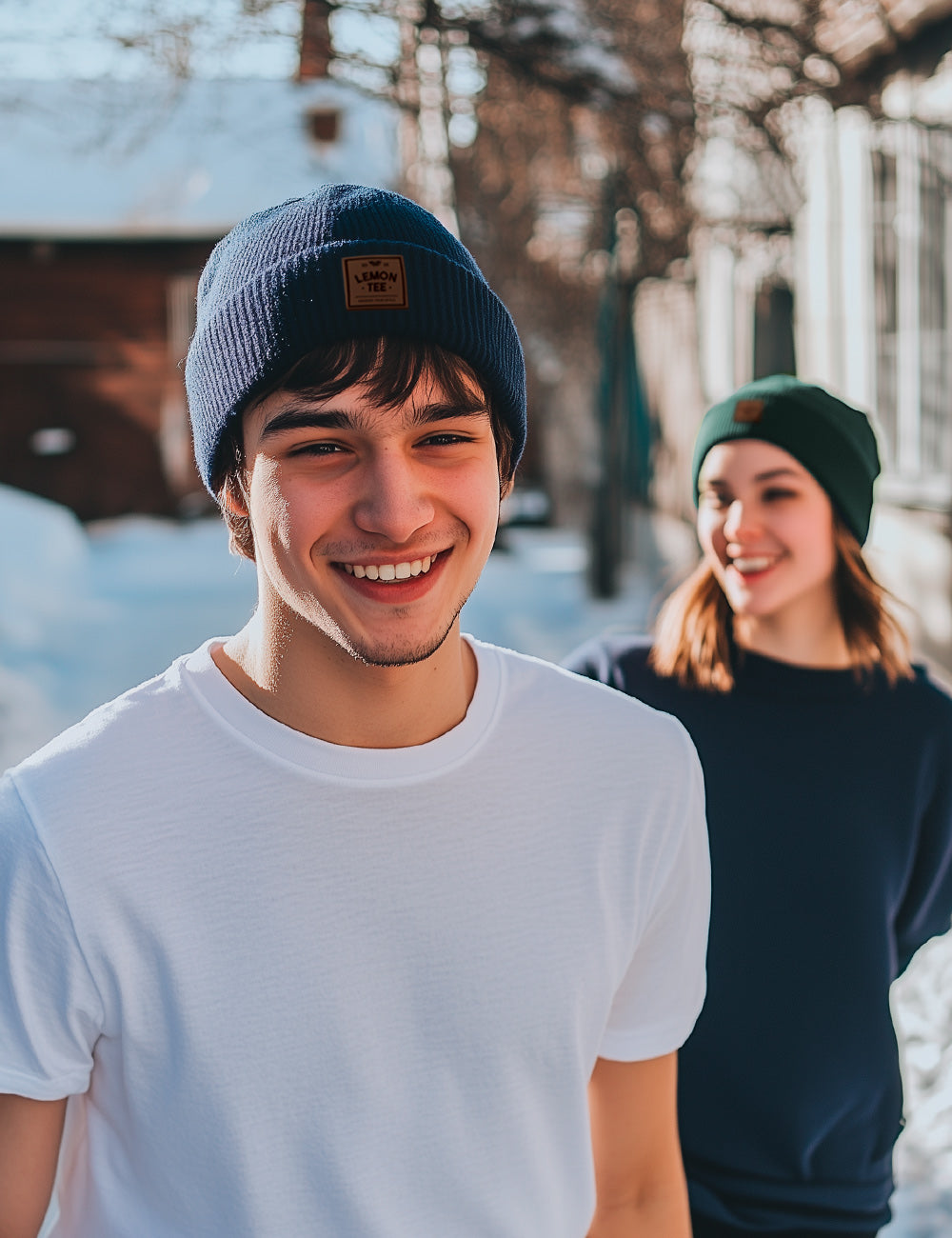 Gorro Lemon Tee. Navy