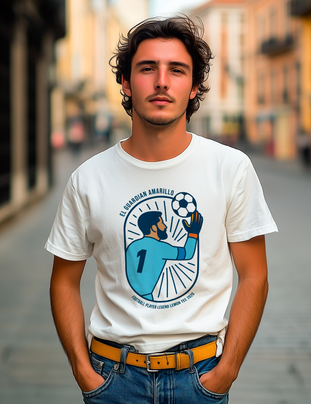 Camiseta El guardían amarillo 2020. L 628