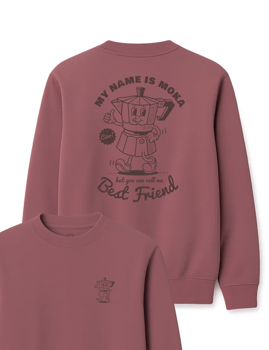 Sudadera My name is Moka. L 100s