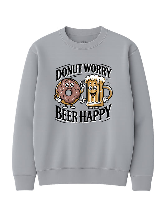 Sudadera  Donut worry beer happy L 118s