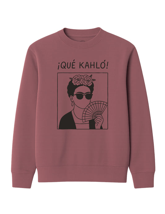 Sudadera ¡Qué Kahló!. L 1306s