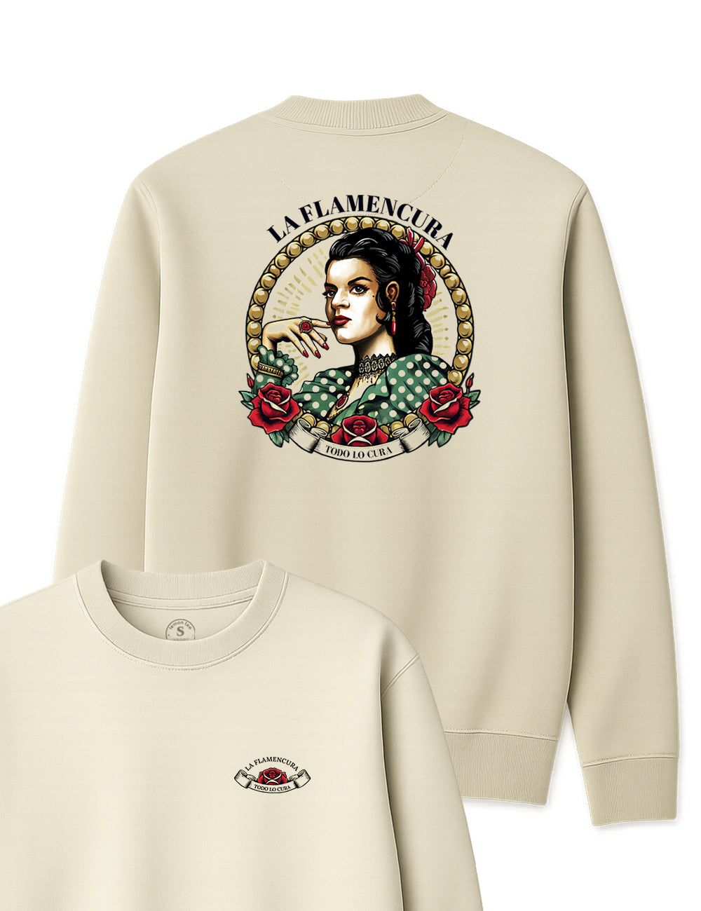 Sudadera La Flamencura. L 160s