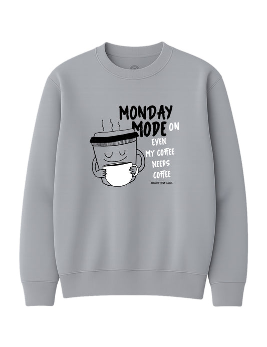 Sudadera No coffee no magic. L 30s