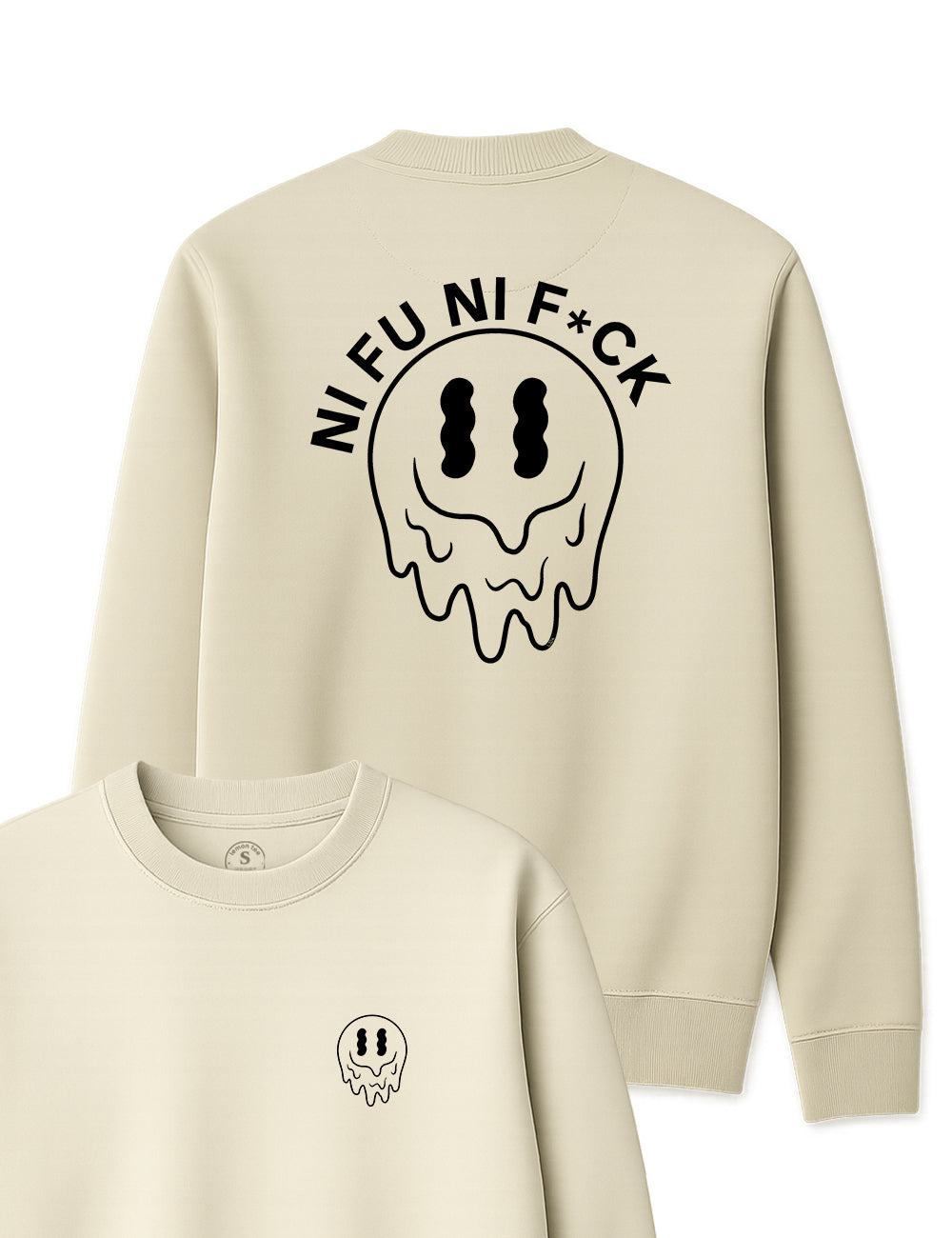 Sudadera NI FU NI F*CK. L 324s