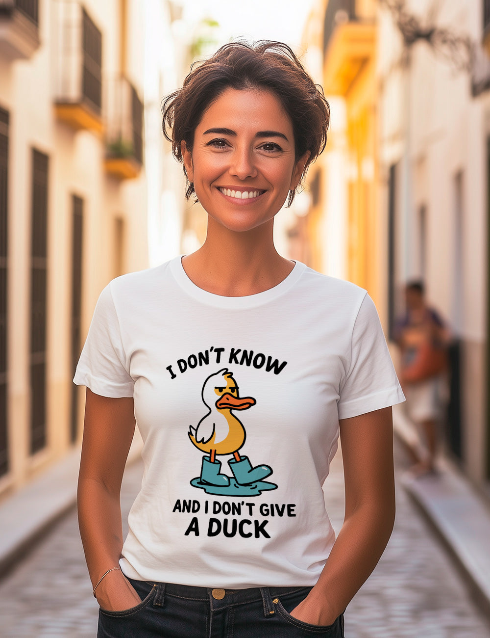 Camiseta Don´t give a Duck. L 407