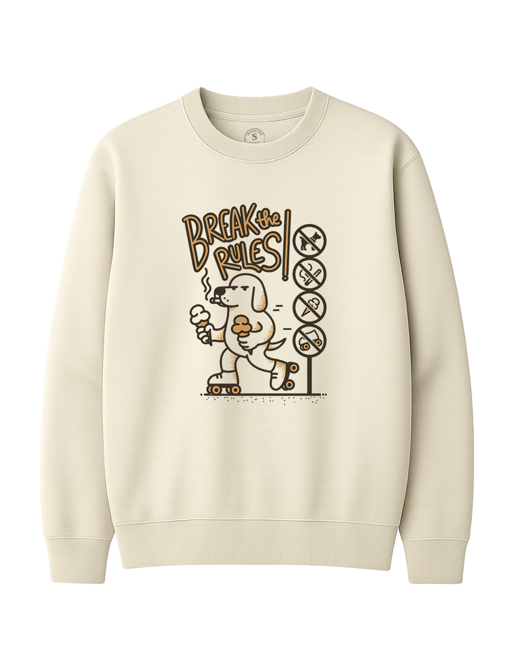 Sudadera Break the Rules. L 413s