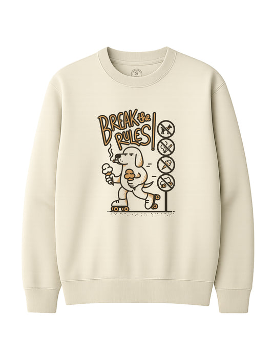 Sudadera Break the Rules. L 413s