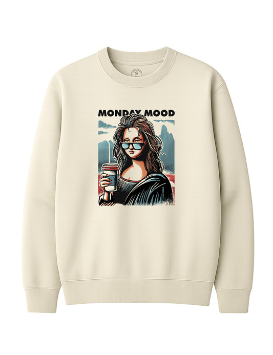 Sudadera Monday mood. L 419s