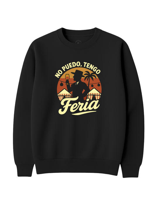 Sudadera No puedo, tengo Feria. L 505s