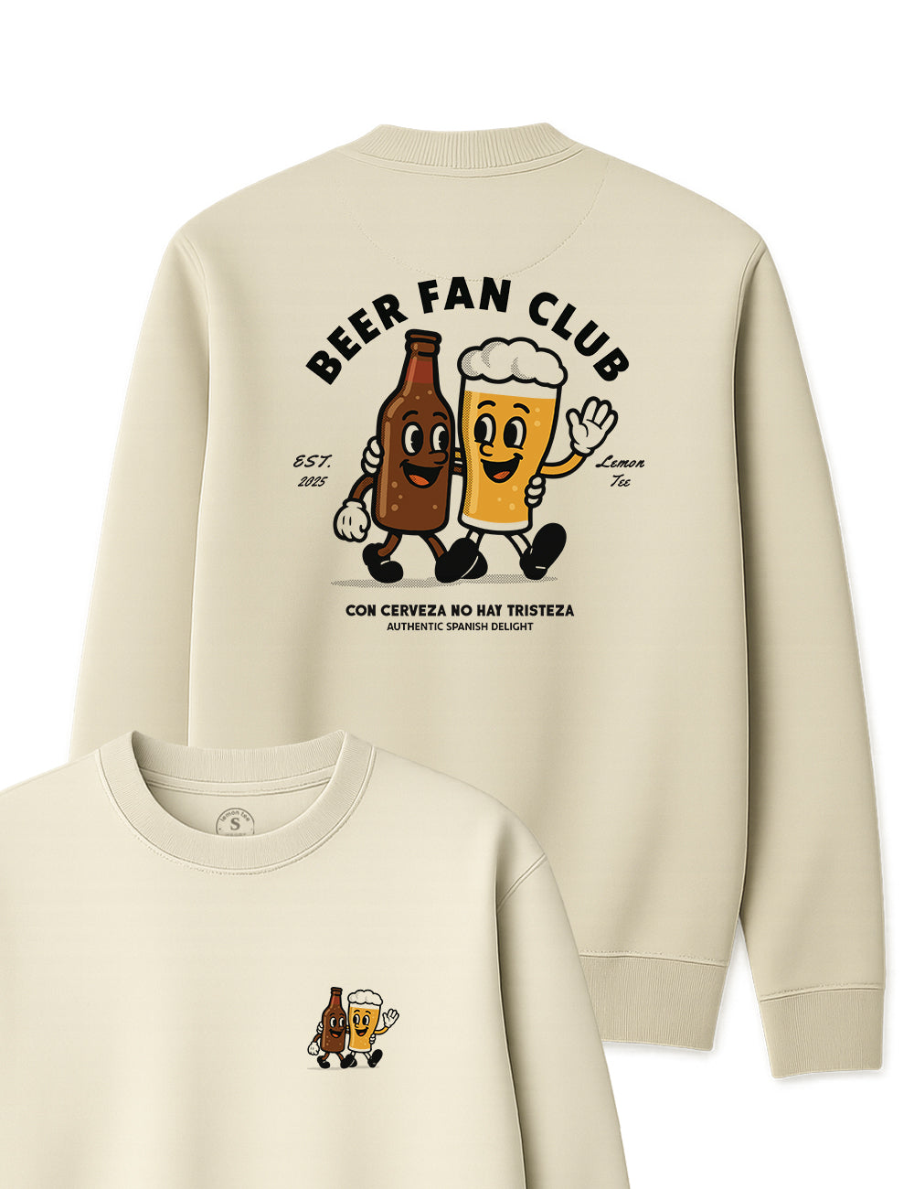 Sudadera Cerveza. L 538s