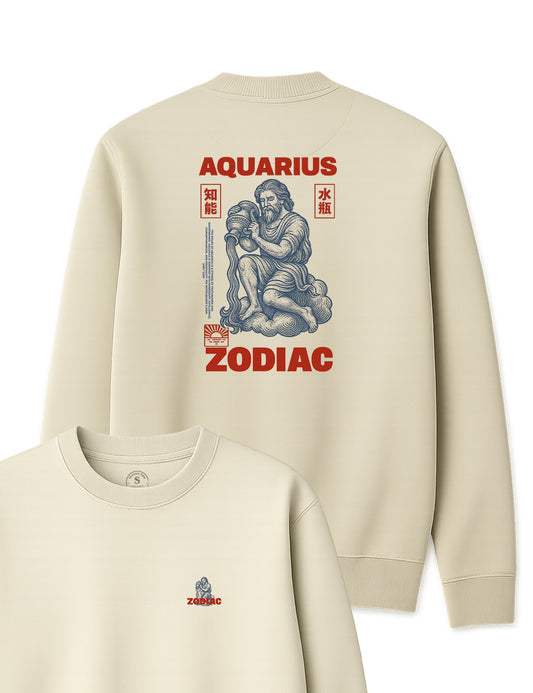 Sudadera Aquarius Zodiac. L 569s