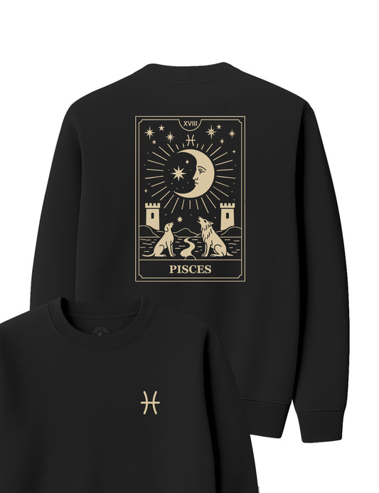 Sudadera Piscis Tarot. L 579s