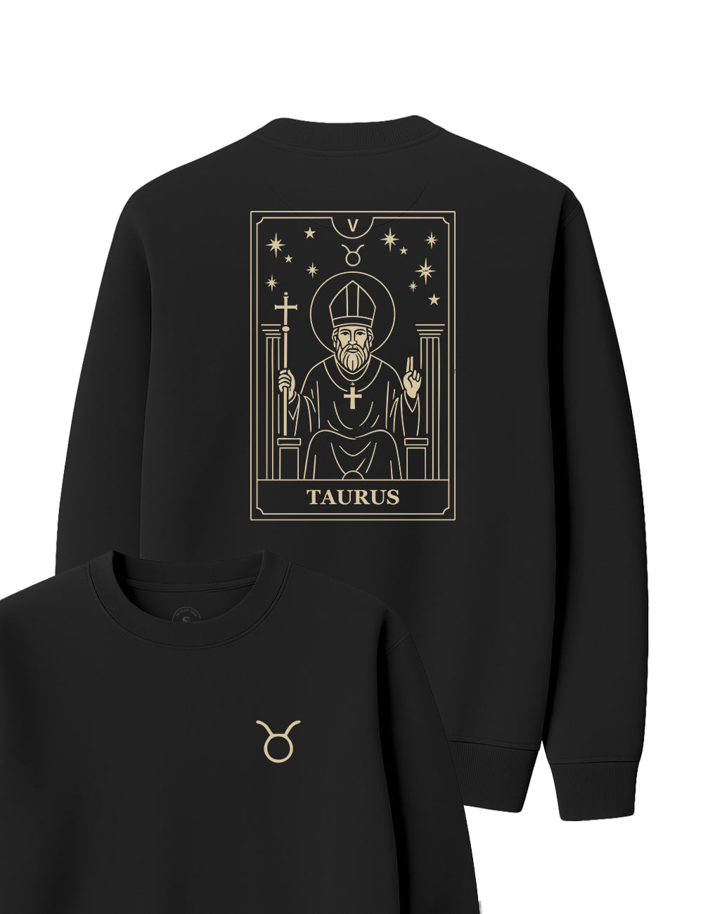 Sudadera Tauro Tarot. L 581s