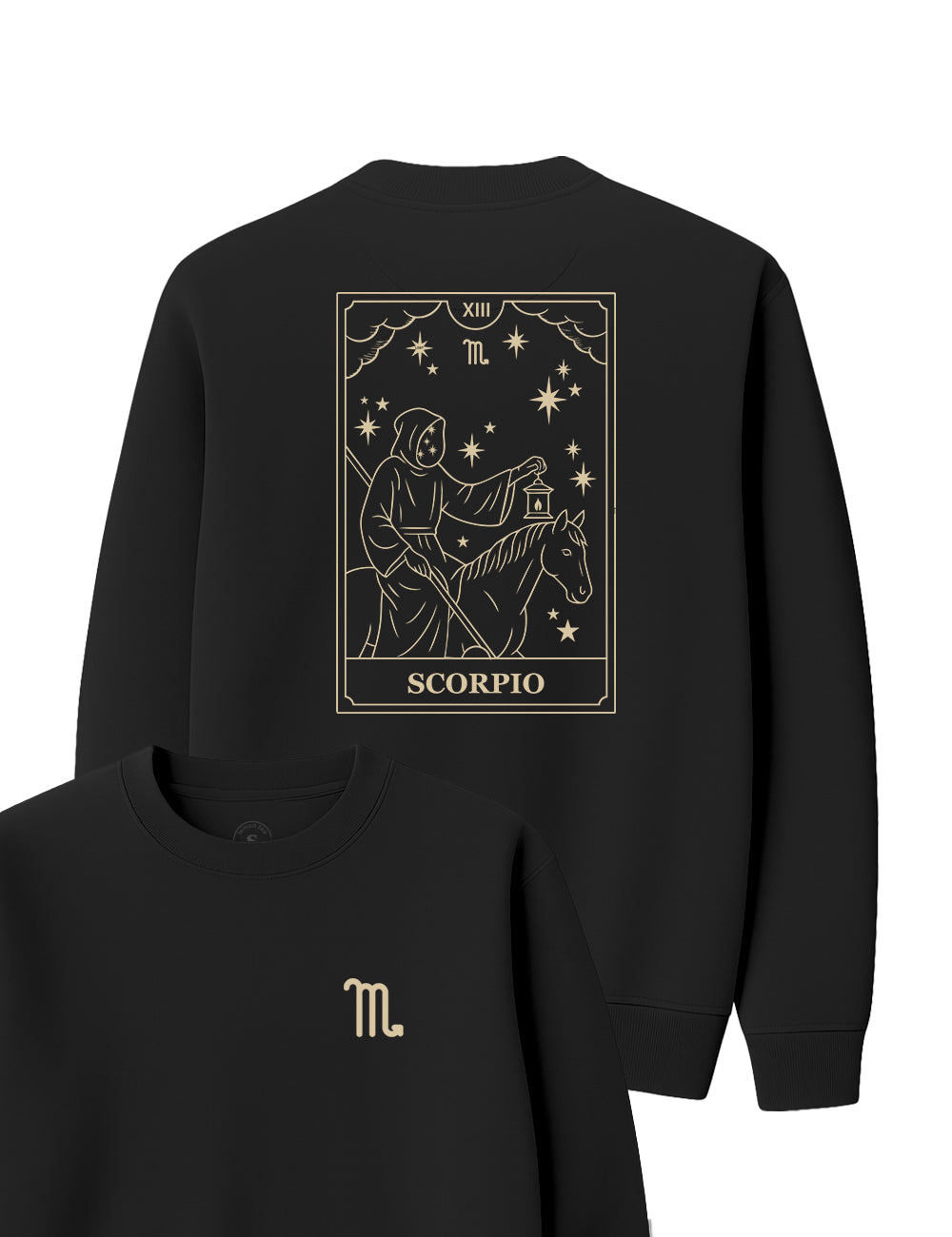 Sudadera Escorpio Tarot. L 587s
