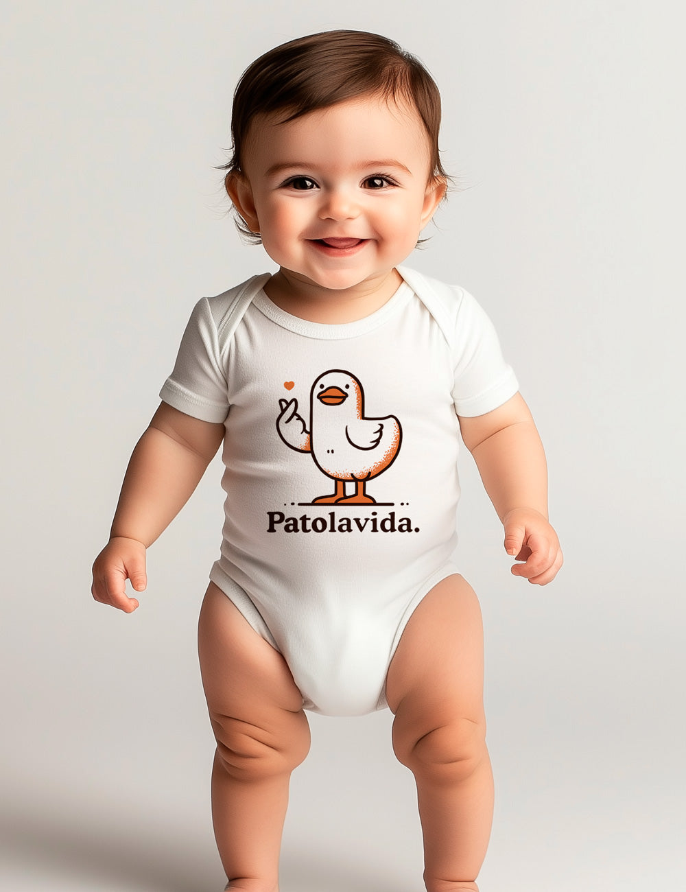 Body baby manga corta. Patolavida. L 341