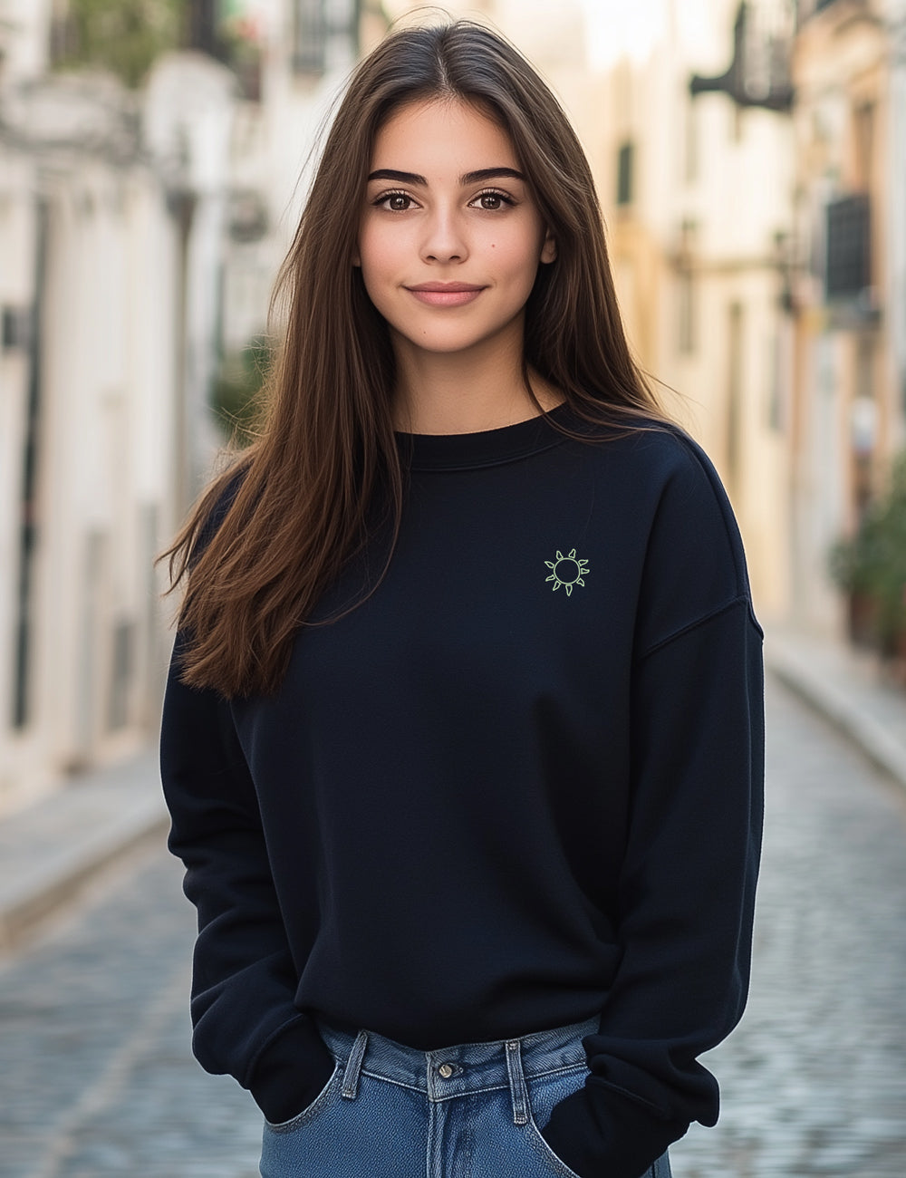 Sudadera Málaga vibes L46s