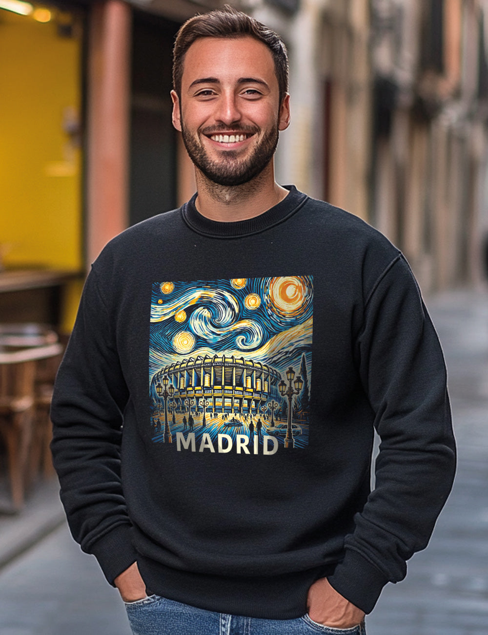 Sudadera Bernabeu Nocturno. L 273