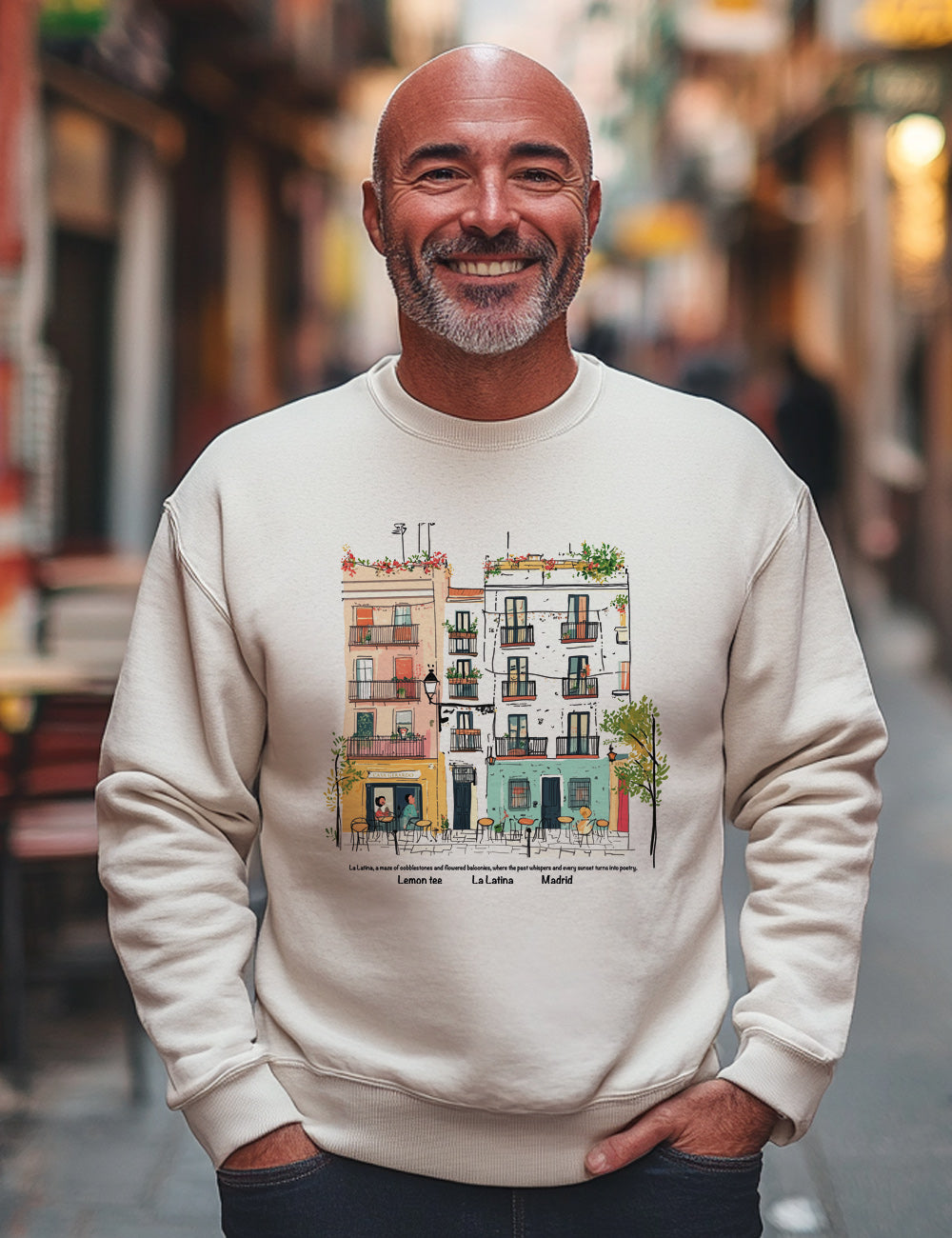 Sudadera Barrio La Latina Madrid. L 275