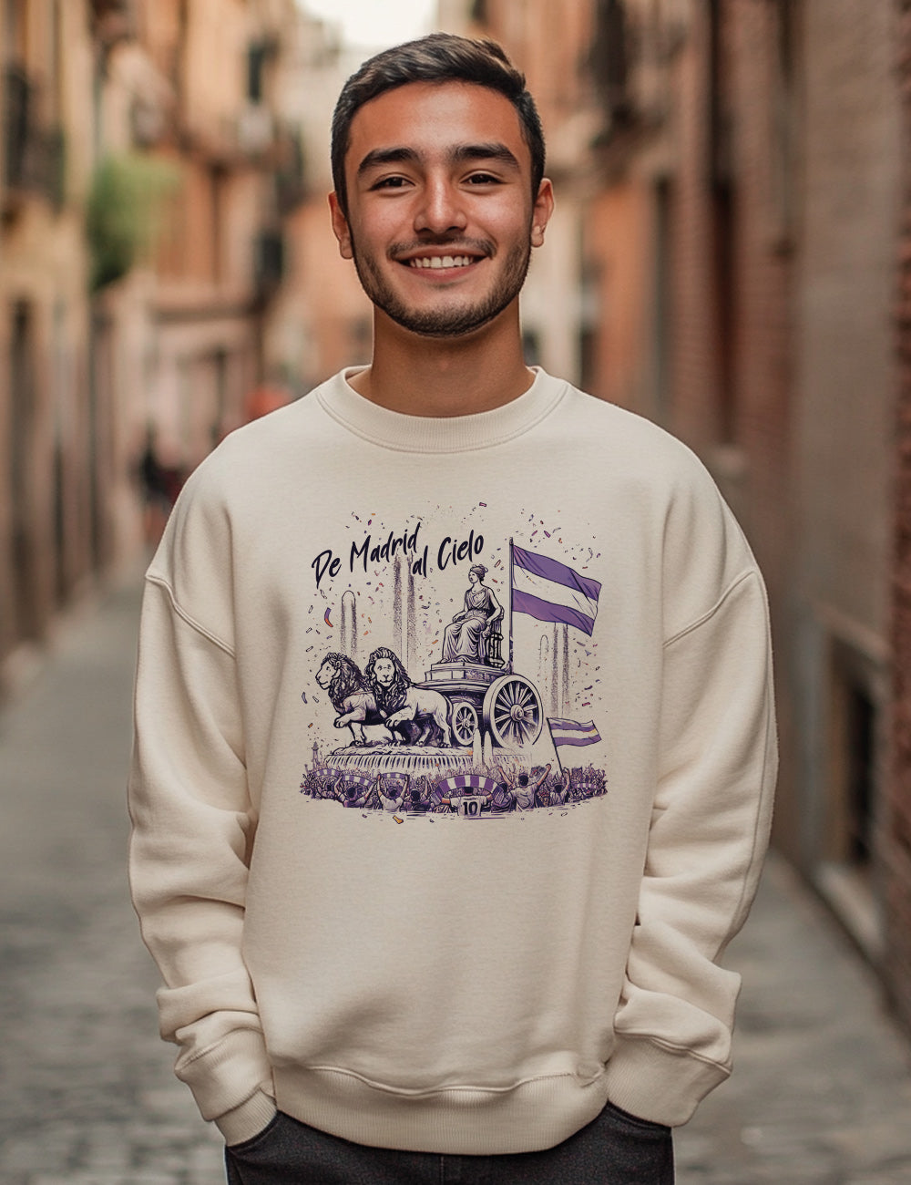 Sudadera De Madrid al cielo. L 282