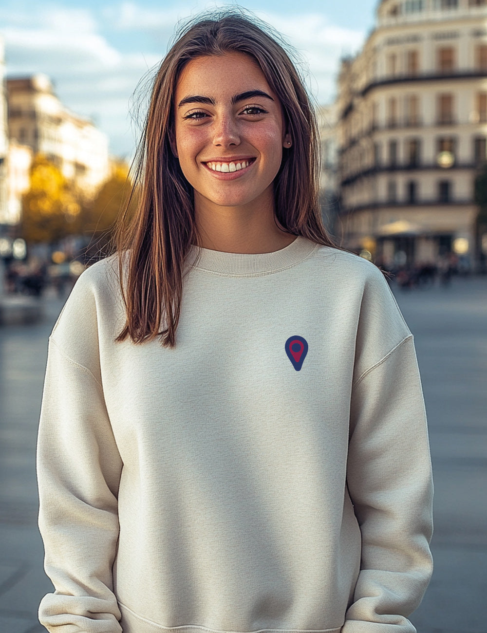 Sudadera Love travel Madrid. L 287