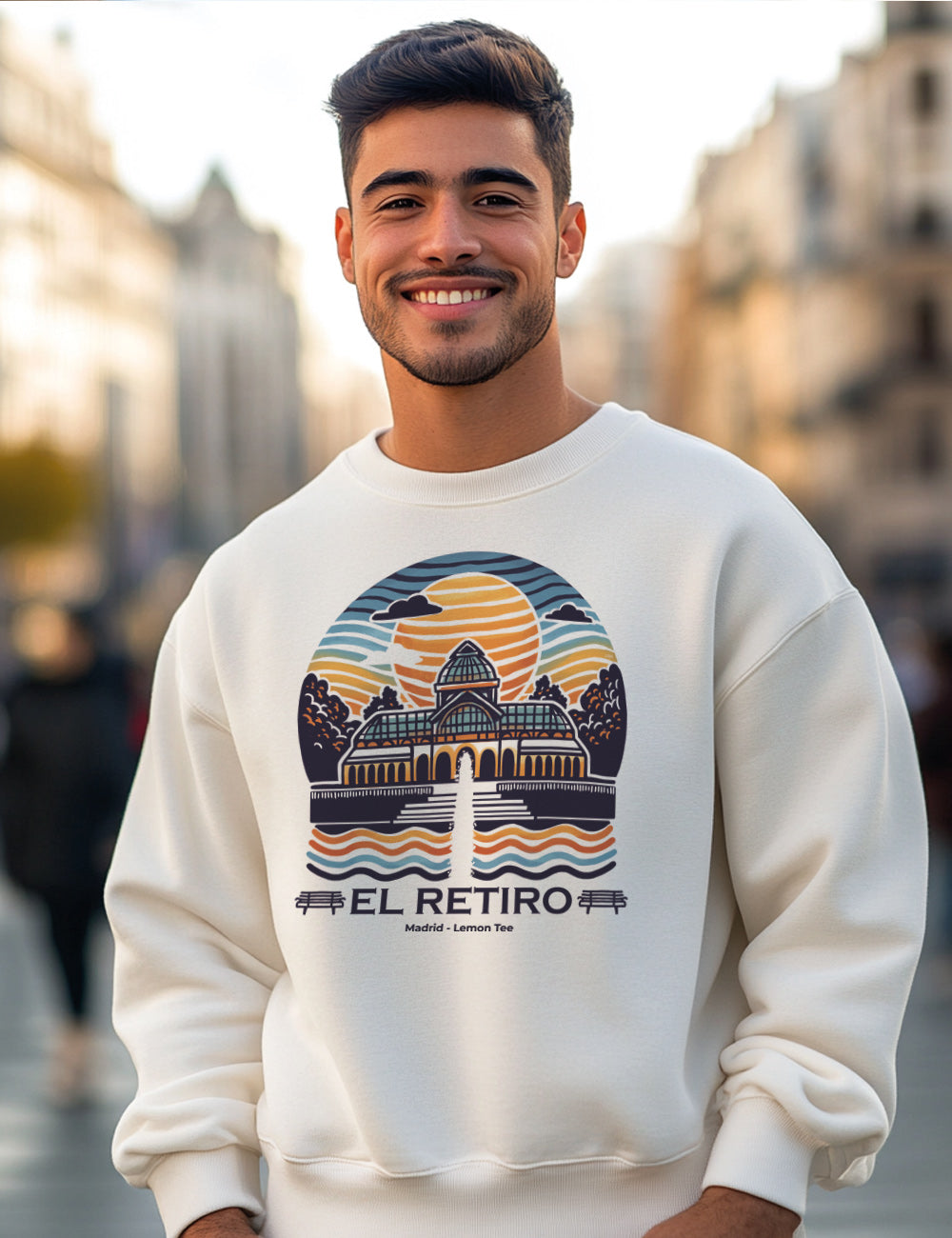 Sudadera El Retiro. Madrid. L 291