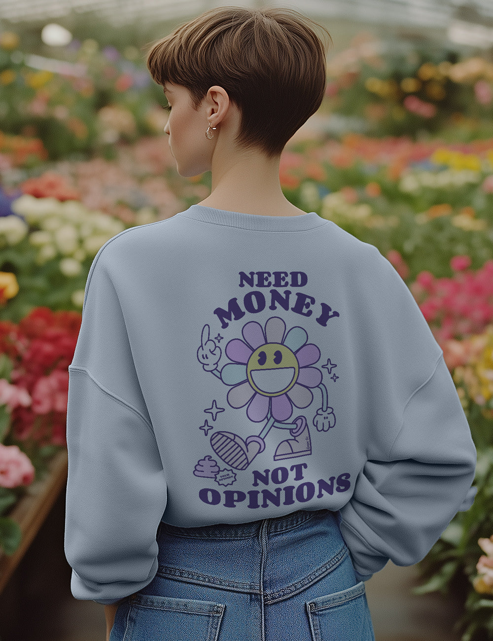 Sudadera Need money. L20s