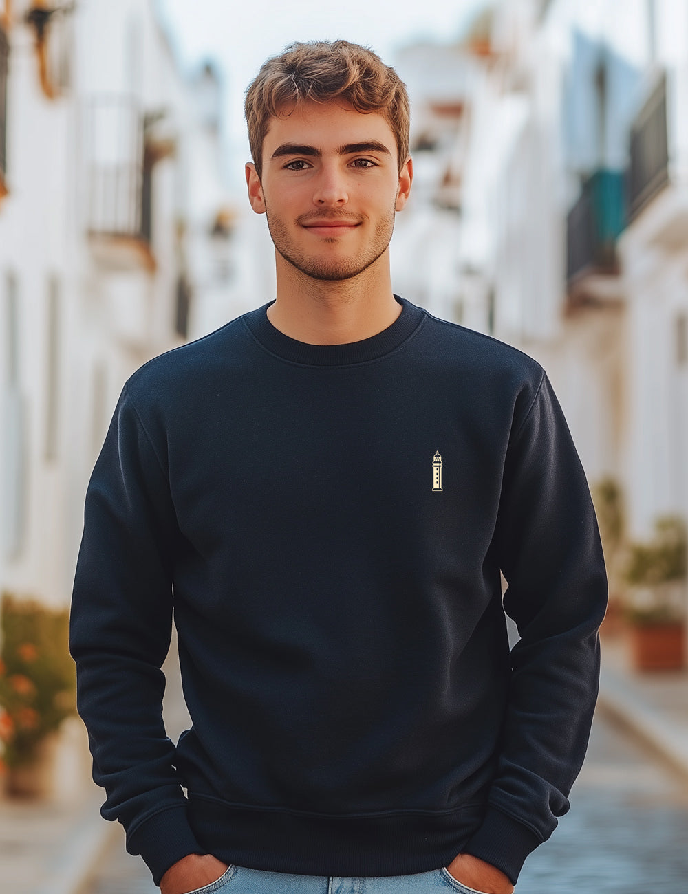 Sudadera Sardine on the beach L44s