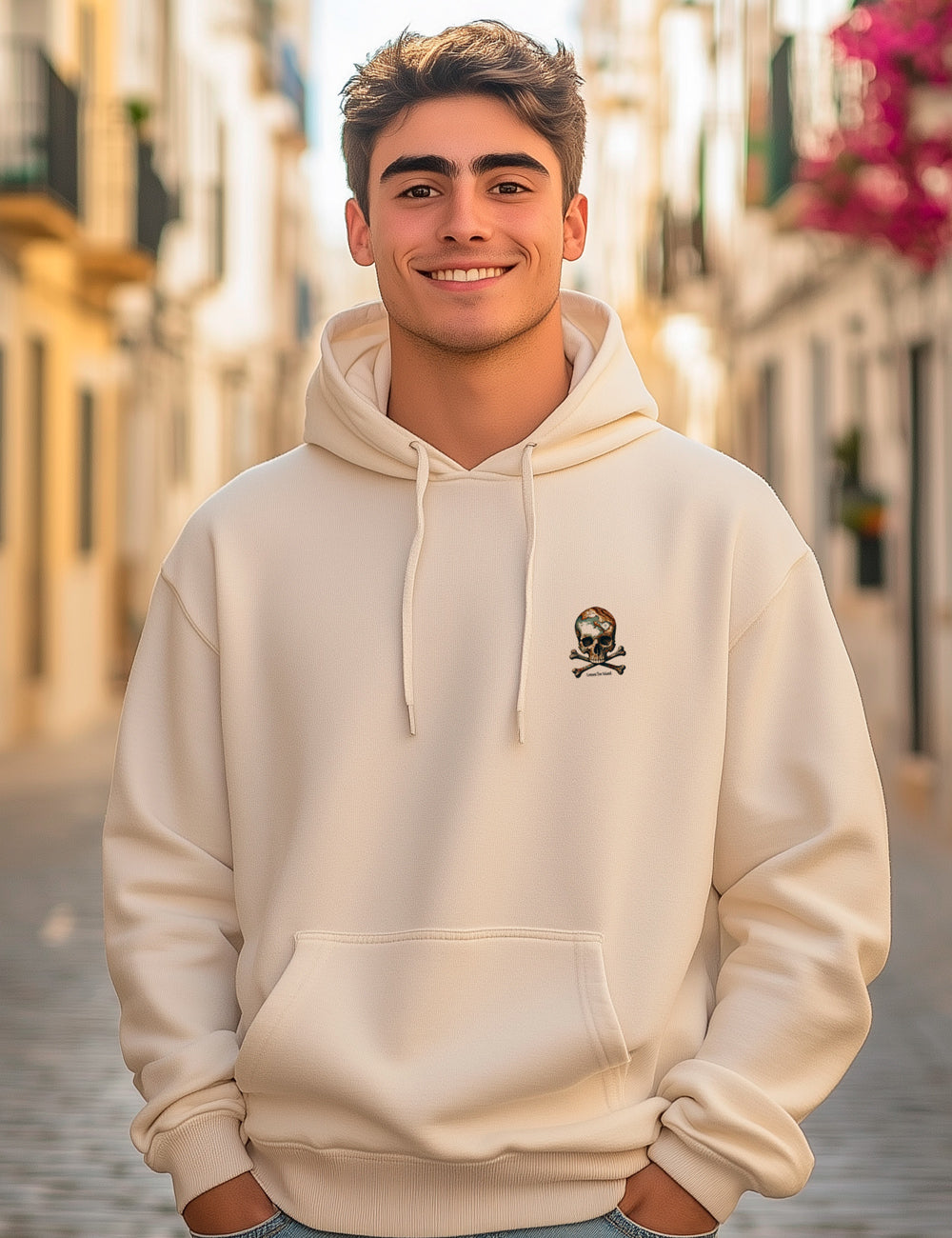 Sudadera capucha Skull Cádiz.. L 246s