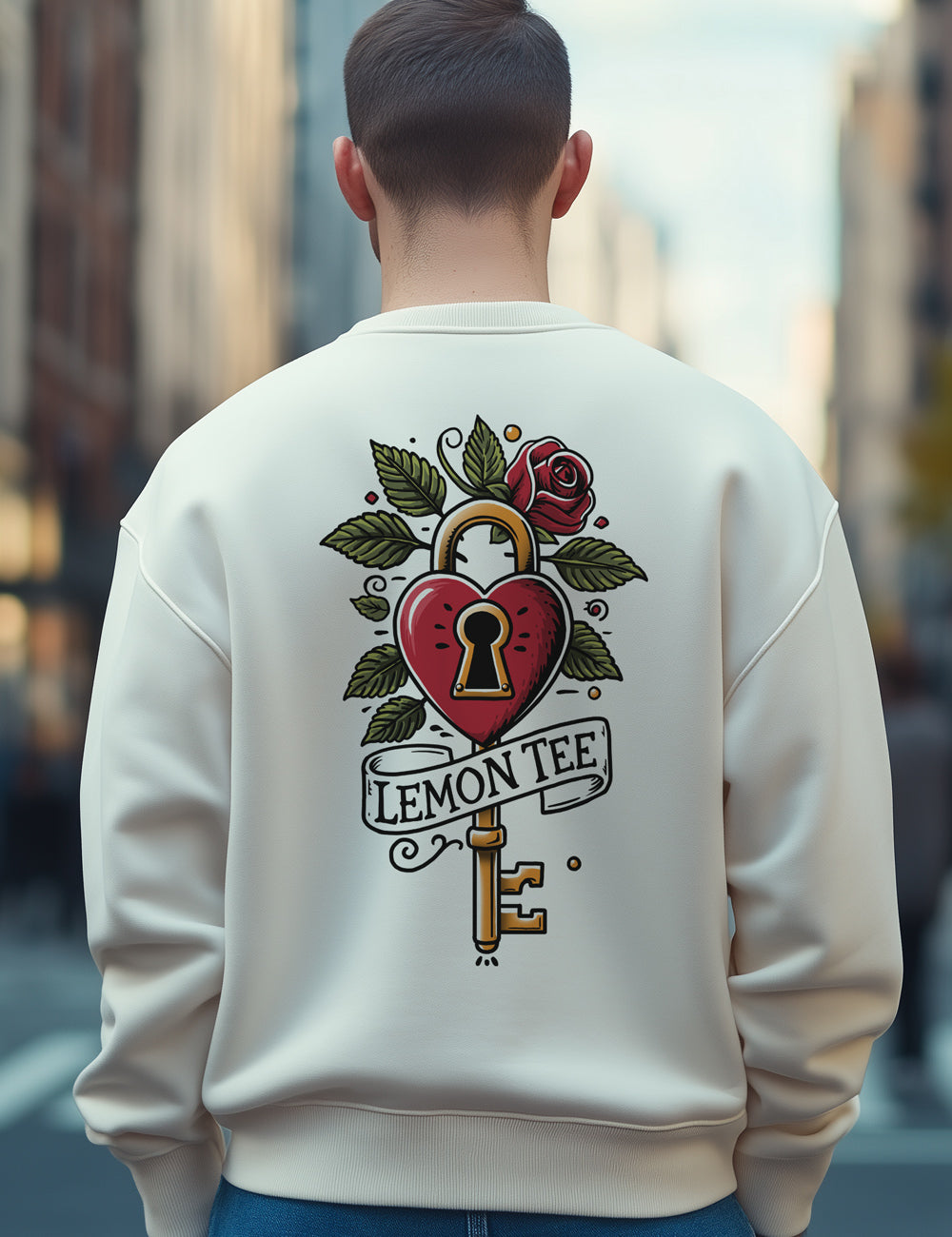 Sudadera Locked in Love. L35s