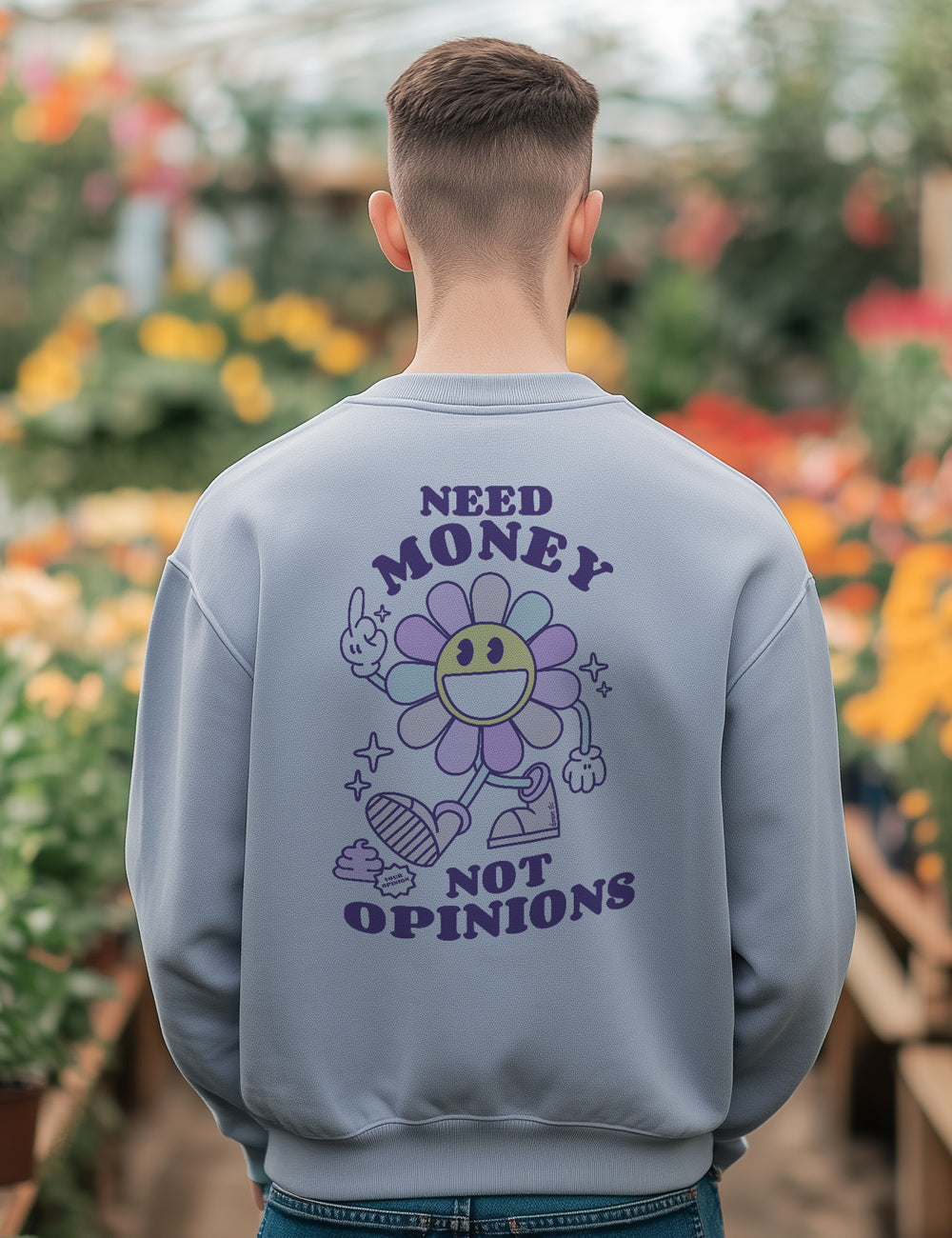 Sudadera Need money. L20s