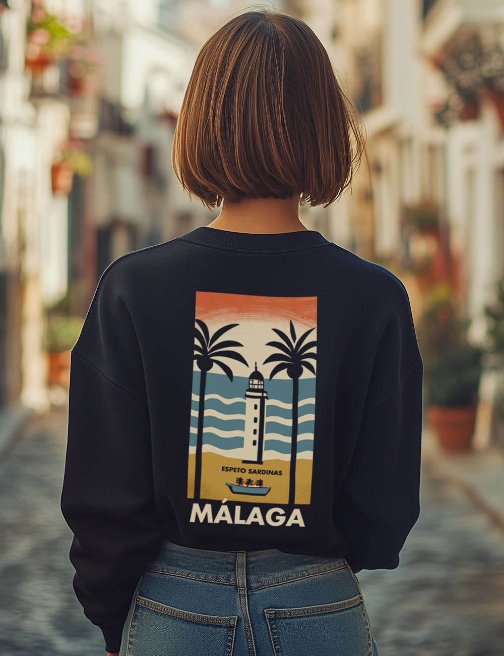 Sudadera Sardine on the beach L44s
