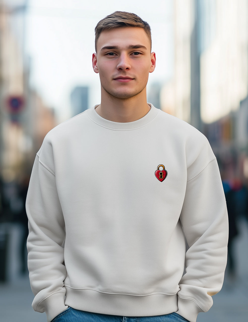 Sudadera Locked in Love. L35s