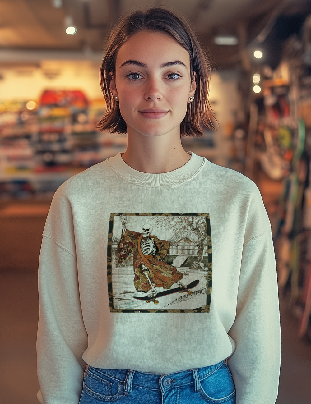 Sudadera Skeletor Samurai. L14s