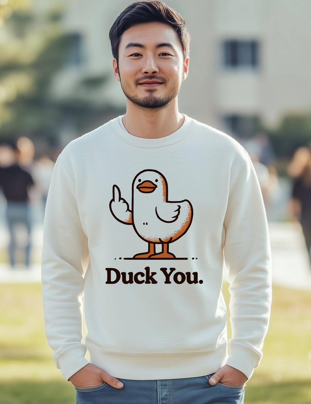 Sudadera Duck you. L106S