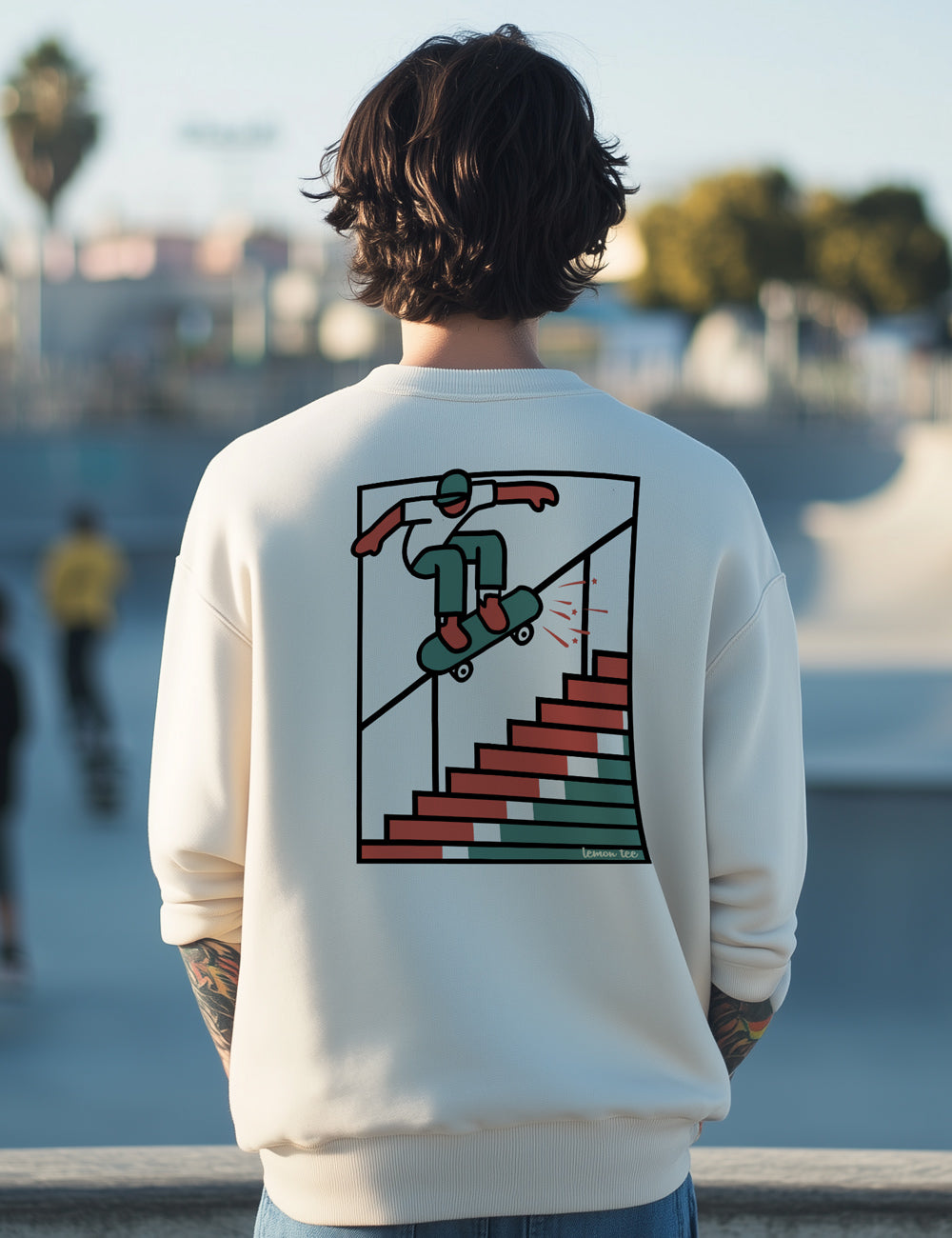 Sudadera Grind lemon tee. L 122 S