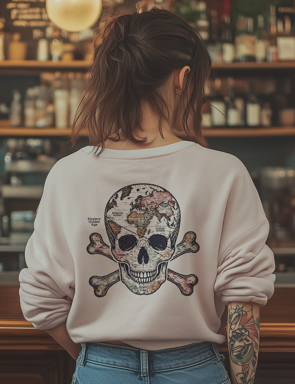Sudadera Skull Lemon tee. L 128 S
