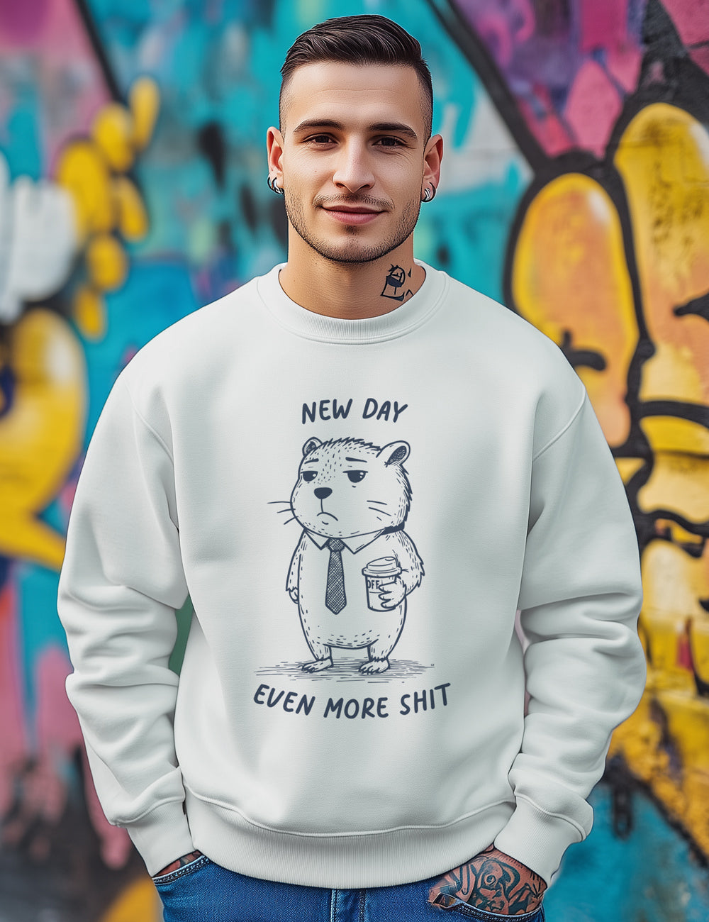 Sudadera New day. L2s